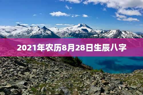 2021年农历8月28日生辰八字