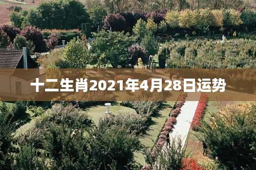 十二生肖2021年4月28日运势