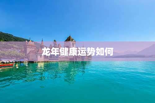 龙年健康运势如何