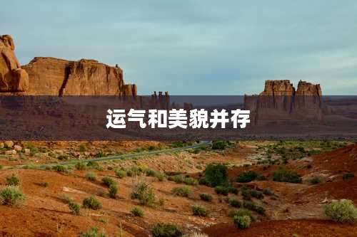 运气和美貌并存