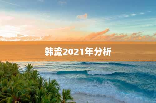 韩流2021年分析