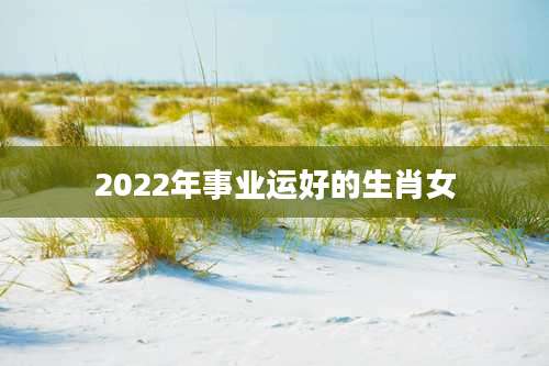 2022年事业运好的生肖女