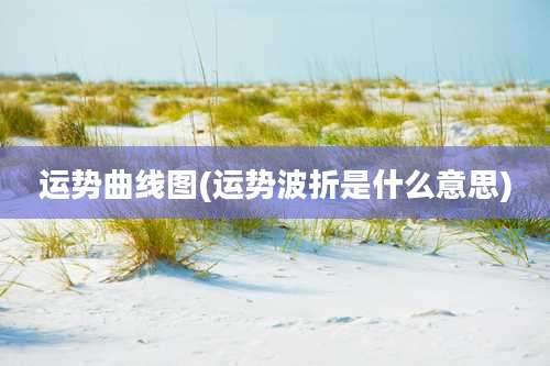 运势曲线图(运势波折是什么意思)