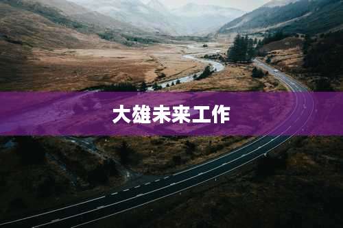 大雄未来工作