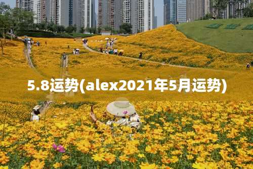 5.8运势(alex2021年5月运势)