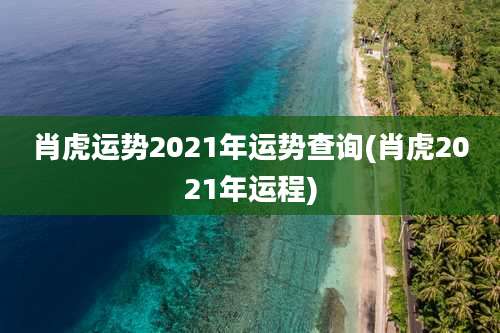 肖虎运势2021年运势查询(肖虎2021年运程)