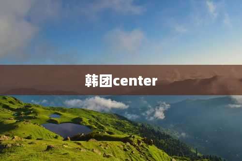 韩团center