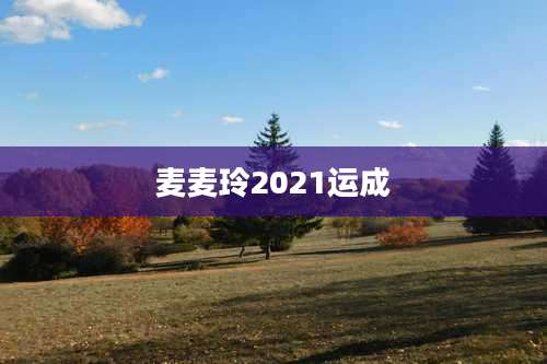 麦麦玲2021运成