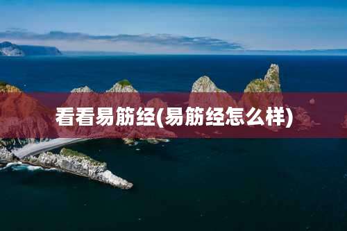 看看易筋经(易筋经怎么样)