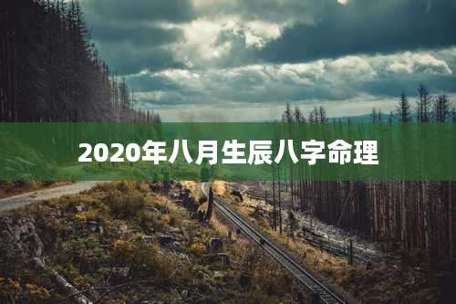 2020年八月生辰八字命理