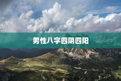男性八字四阴四阳