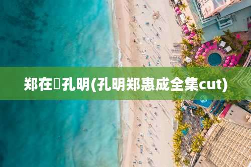 郑在玹孔明(孔明郑惠成全集cut)