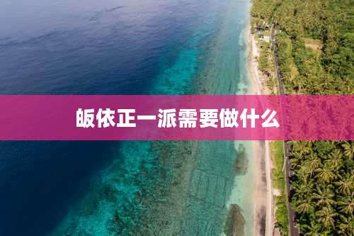 皈依正一派需要做什么