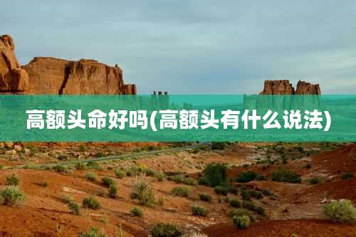 高额头命好吗(高额头有什么说法)