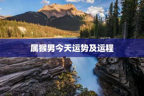 属猴男今天运势及运程