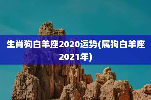 生肖狗白羊座2020运势(属狗白羊座2021年)