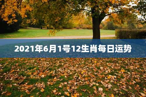 2021年6月1号12生肖每日运势