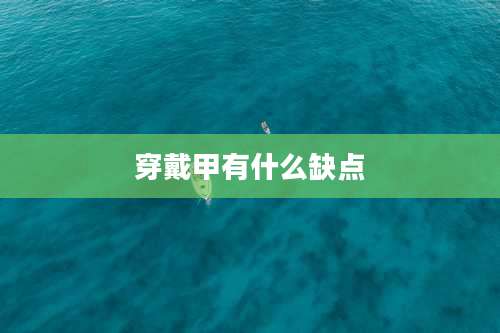 穿戴甲有什么缺点