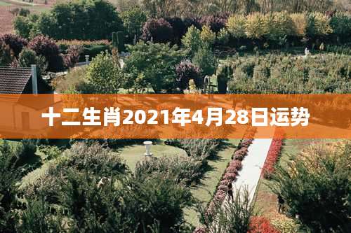 十二生肖2021年4月28日运势