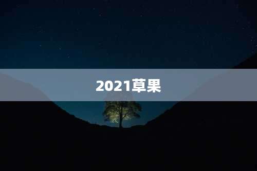 2021草果