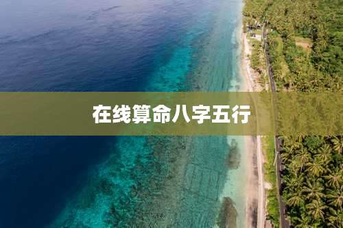 在线算命八字五行