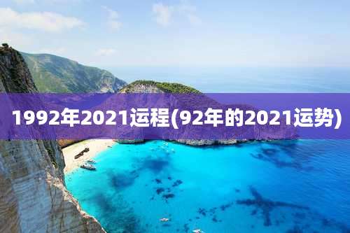 1992年2021运程(92年的2021运势)