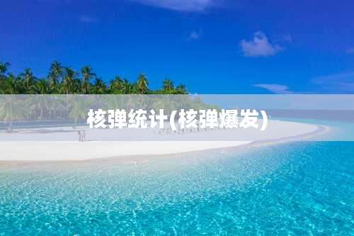 核弹统计(核弹爆发)