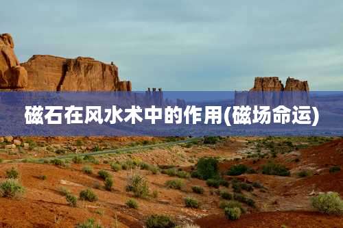 磁石在风水术中的作用(磁场命运)