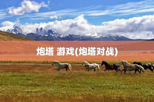 炮塔 游戏(炮塔对战)