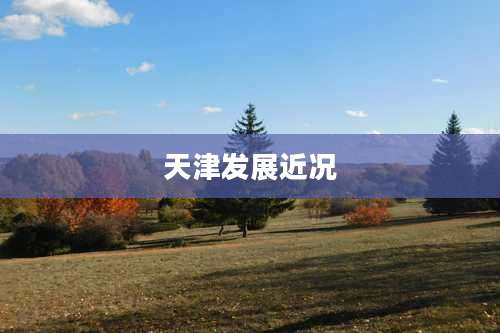 天津发展近况