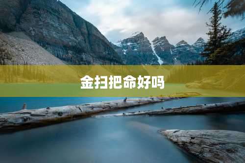 金扫把命好吗