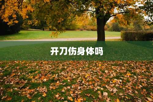 开刀伤身体吗