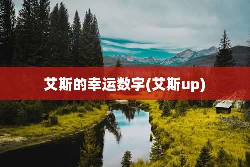 艾斯的幸运数字(艾斯up)