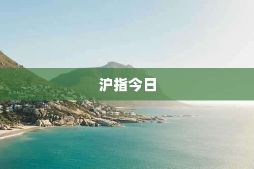 沪指今日