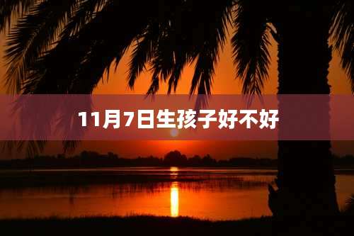 11月7日生孩子好不好