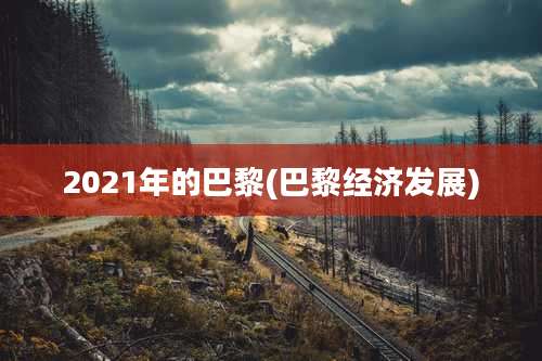 2021年的巴黎(巴黎经济发展)