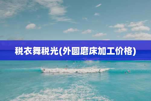 税衣舞税光(外圆磨床加工价格)