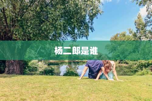 杨二郎是谁