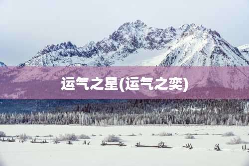 运气之星(运气之奕)