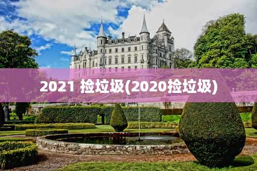 2021 捡垃圾(2020捡垃圾)