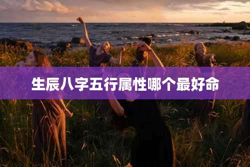 生辰八字五行属性哪个最好命