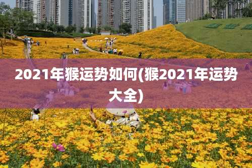 2021年猴运势如何(猴2021年运势大全)